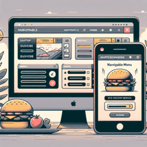 Cómo Implementar Menús Navegables en Diseño Web Adaptativo