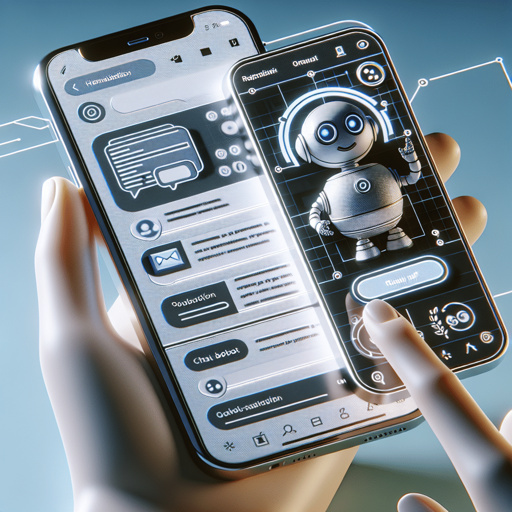 Integración de Chatbots en Diseño Web para Móviles